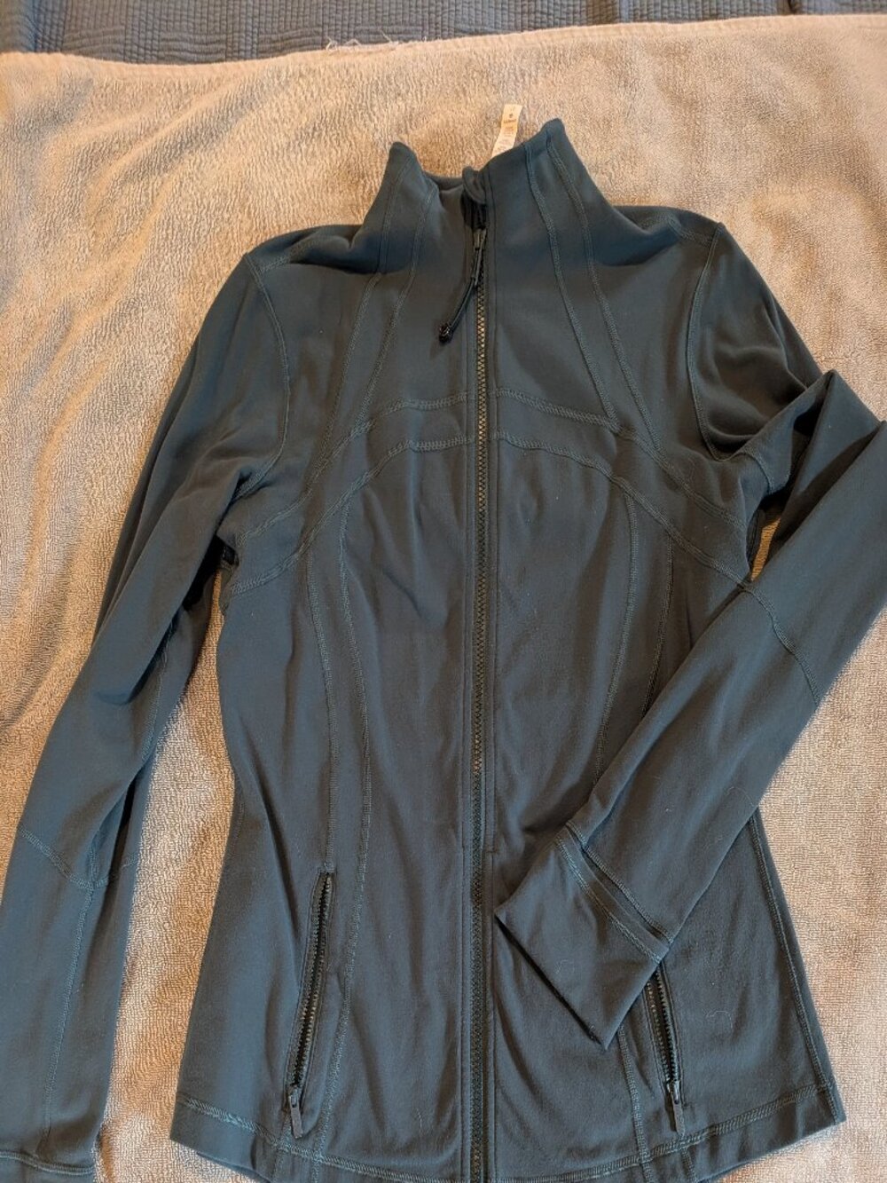 Lululemon define jacket in deep greyish-green size 12